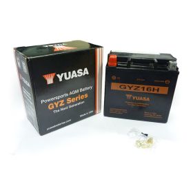 Batteria YUASA YZ16H pronta all'uso precaricata e sigillata 12V 16Ah 150x87x145mm