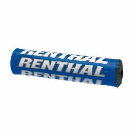 Paracolpi manubrio RENTHAL MINI SX 205mm per traversino blu/argento/bianco