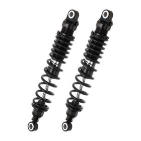 Amortisseurs arrière réglables noirs YSS RZ362-385TRL-05-B longueur 380-390 mm