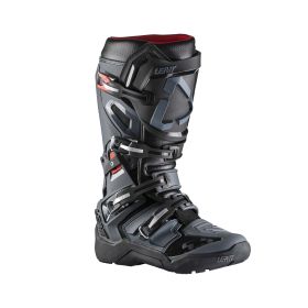 Stivali moto LEATT Moto 5.5 FlexLock Enduro Graphene nero chiusura SideLock