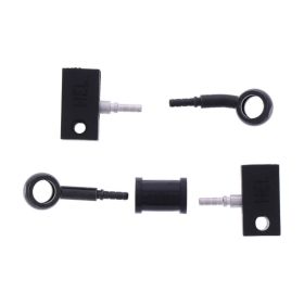 JMP 2 Bremsleitungen Stahl HBF-7016-H-MBK Schwarz für Suzuki GSX-S 750