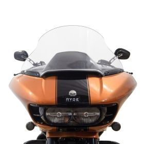 ISOTTA Pare-brise moyen transparent 350x695mm pour HARLEY DAVIDSON Road Glide