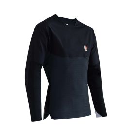 LEATT All-Mountain 4.0 MTB-Shirt Schwarz Atmungsaktiv UPF 50% IceYarn