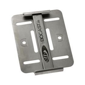 Portatarga SIP tedesco 130x100mm acciaio inox per Mofa/Moped/Scooter