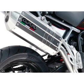 GPR Hyper Sonic Slip-On Exhaust approved stainless steel for BMW R 850 R-GS