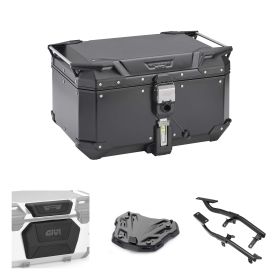 GIVI TREKKER OUTBACK EVO SMART black 58L top case kit for KAWASAKI Z900