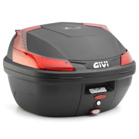 GIVI BLADE Top Case Kit V37 TECH Black Red/Smoked 37/37L for YAMAHA