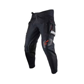 Pantalon moto LEATT Moto 4.5 HydraDri noir gris imperméables