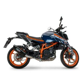 GPR GP-Revo Slip-On Exhaust approved black titanium for KTM Duke 390