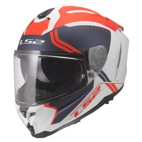 Casco integrale LS2 FF817 CHALLENGER II TITAN bianco blu rosso