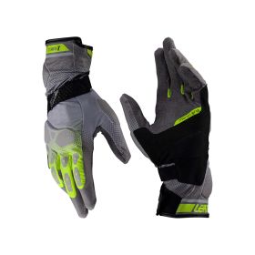 LEATT ADV X-Flow 5.5 Summer gloves Hi-Viz grey yellow breathable