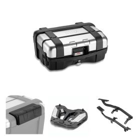 GIVI TREKKER 33L Aluminium Topcase-Kit für VOGE VALICO DSX RALLY