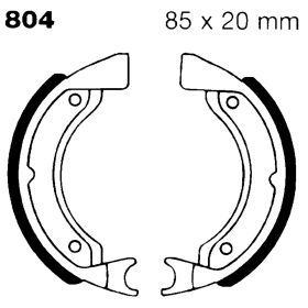 BREMSBACKEN EBC 804