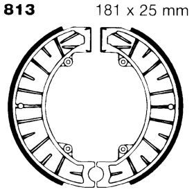 BREMSBACKEN EBC 813G