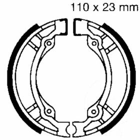EBC Bremsbeläge 897 D.110mm