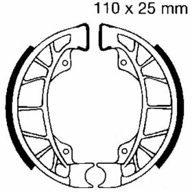 EBC Bremsbeläge 899 D.110mm