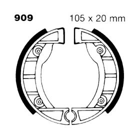 BREMSBACKEN EBC 909