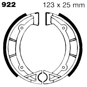 BREMSBACKEN EBC 922
