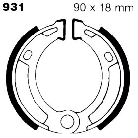 BREMSBACKEN EBC 931