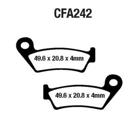 PLAQUETTE DE FREIN VéLO EBC CFA242