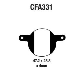 FAHRRAD BREMSBELäGE EBC CFA331