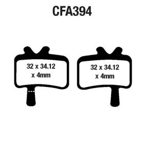 PLAQUETTE DE FREIN VéLO EBC CFA394HH