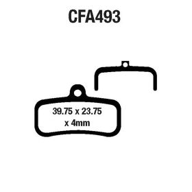 FAHRRAD BREMSBELäGE EBC CFA493