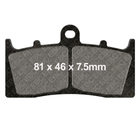 EBC EPFA 294HH brake pads sintered compound