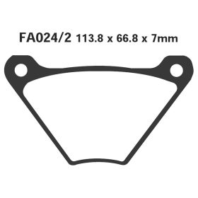 EBC FA024/2 MOTORCYCLE BRAKE PADS
