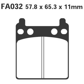 EBC FA032 MOTORCYCLE BRAKE PADS