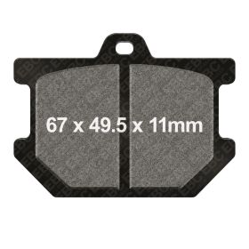EBC Standard-Bremsbeläge FA034 für Yamaha
