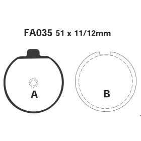 COPPIA PASTIGLIE EBC FA035