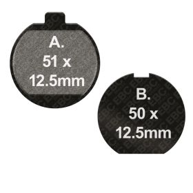 Plaquettes de frein EBC Standard FA037 pour Kawasaki Z