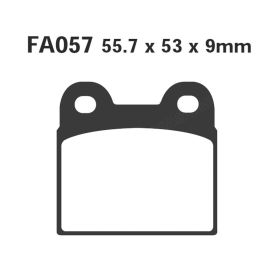 EBC FA057 MOTORCYCLE BRAKE PADS
