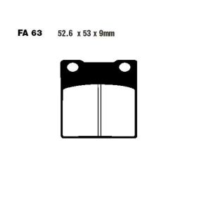 EBC HH FA063 Bremsbeläge Sintermetall für Suzuki
