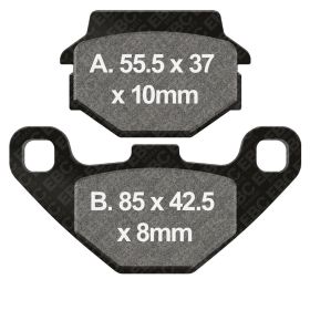 EBC Standard-Bremsbeläge FA067TT