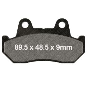 Plaquettes de frein EBC Standard FA069/2 pour Honda