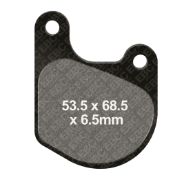 Pastiglie freno EBC V FA071 mescola semi sinterizzata per Harley Davidson