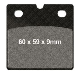 Plaquettes de frein standard EBC FA077