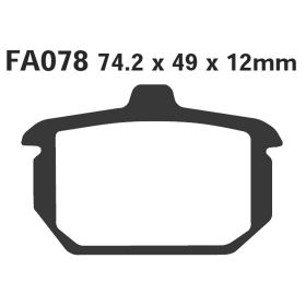 COPPIA PASTIGLIE EBC HH FA078HH