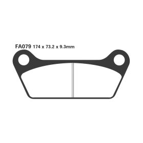 COPPIA PASTIGLIE EBC V FA079V