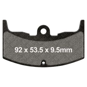 Pastiglie freno EBC Standard FA080/2 per Honda