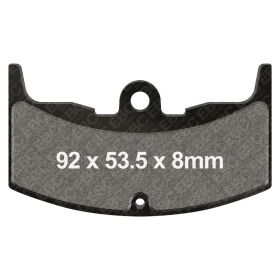 Pastiglie freno EBC Standard FA080 per Honda CBX 550