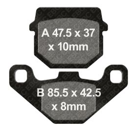 EBC Standard-Bremsbeläge FA083/2TT