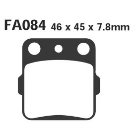 EBC FA084TT MOTORCYCLE BRAKE PADS