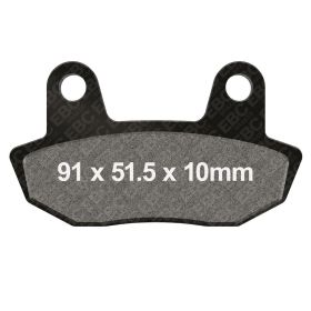 EBC V FA090 brake pads semi-sintered compound for Honda CB 650 SC CUSTOM