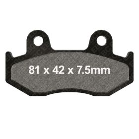 EBC R FA092 Bremsbeläge Sinterverbindung für Honda