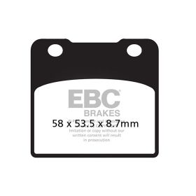 MOTORRAD BREMSBELäGE EBC FA103V