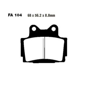 Pastiglie freno EBC Standard FA104 per Yamaha