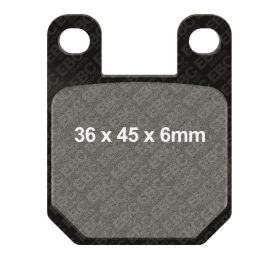 Pastiglie freno EBC V FA115 mescola semi sinterizzata